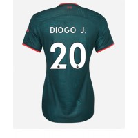 Liverpool Diogo Jota #20 Fotballklær Tredjedrakt Dame 2022-23 Kortermet